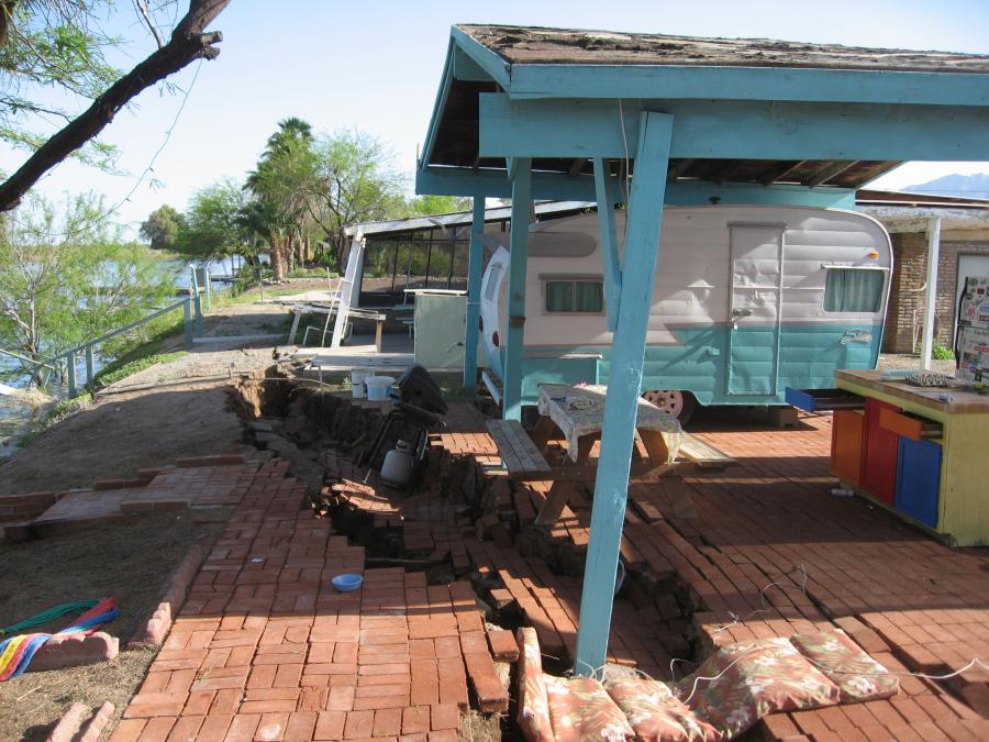 Earthquake damage